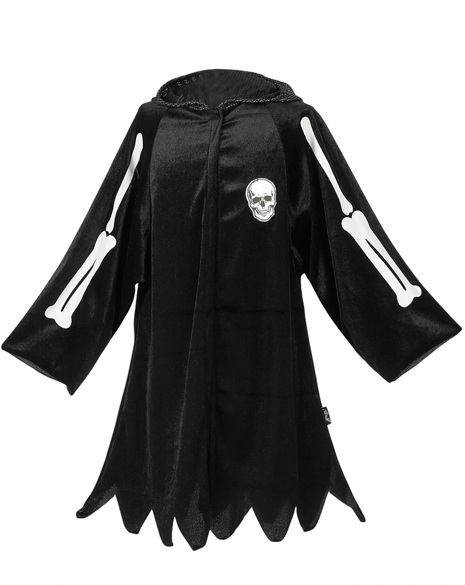 Skelett-Umhang CASPER in schwarz