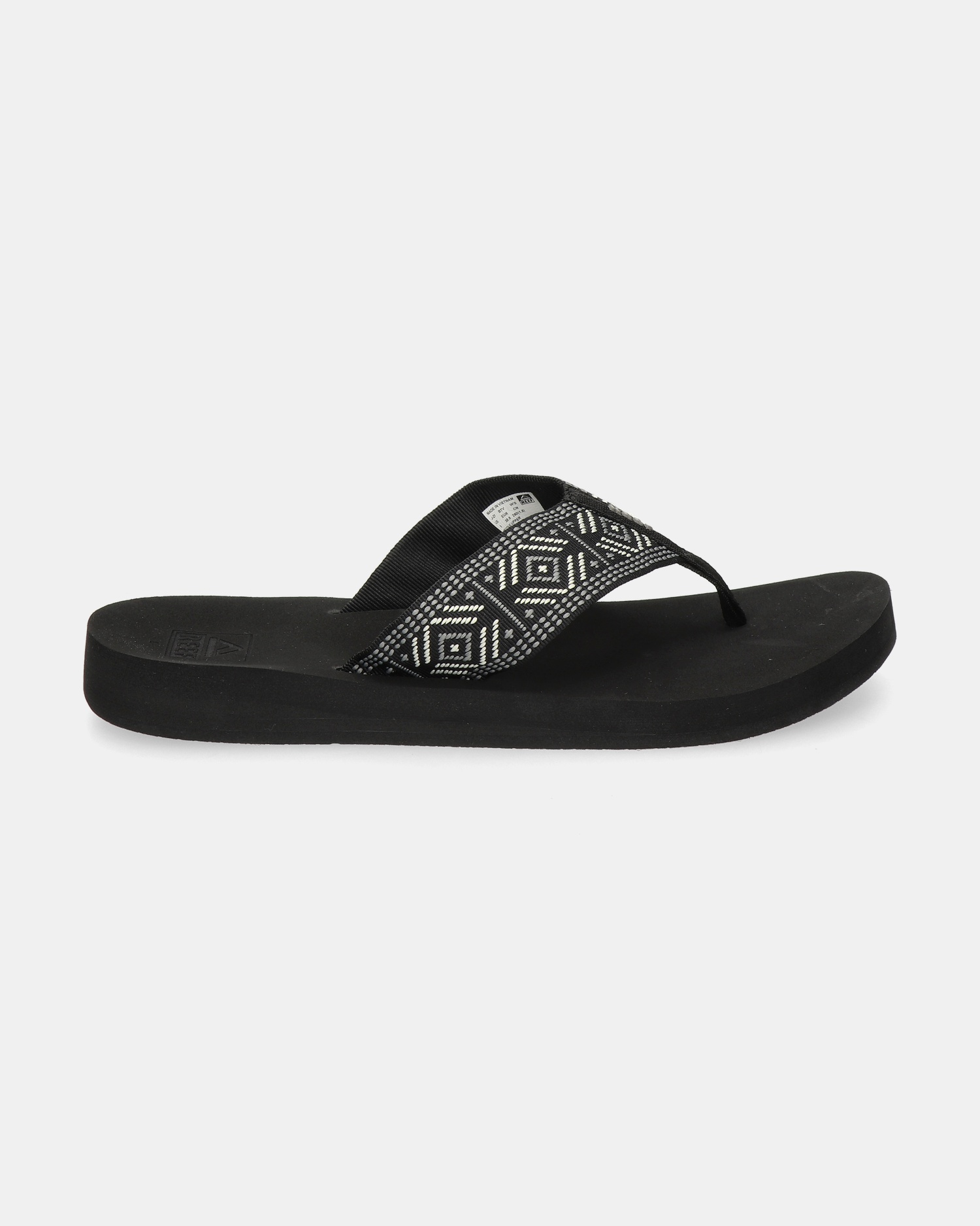 Reef Spring Woven Slippers  - zwart