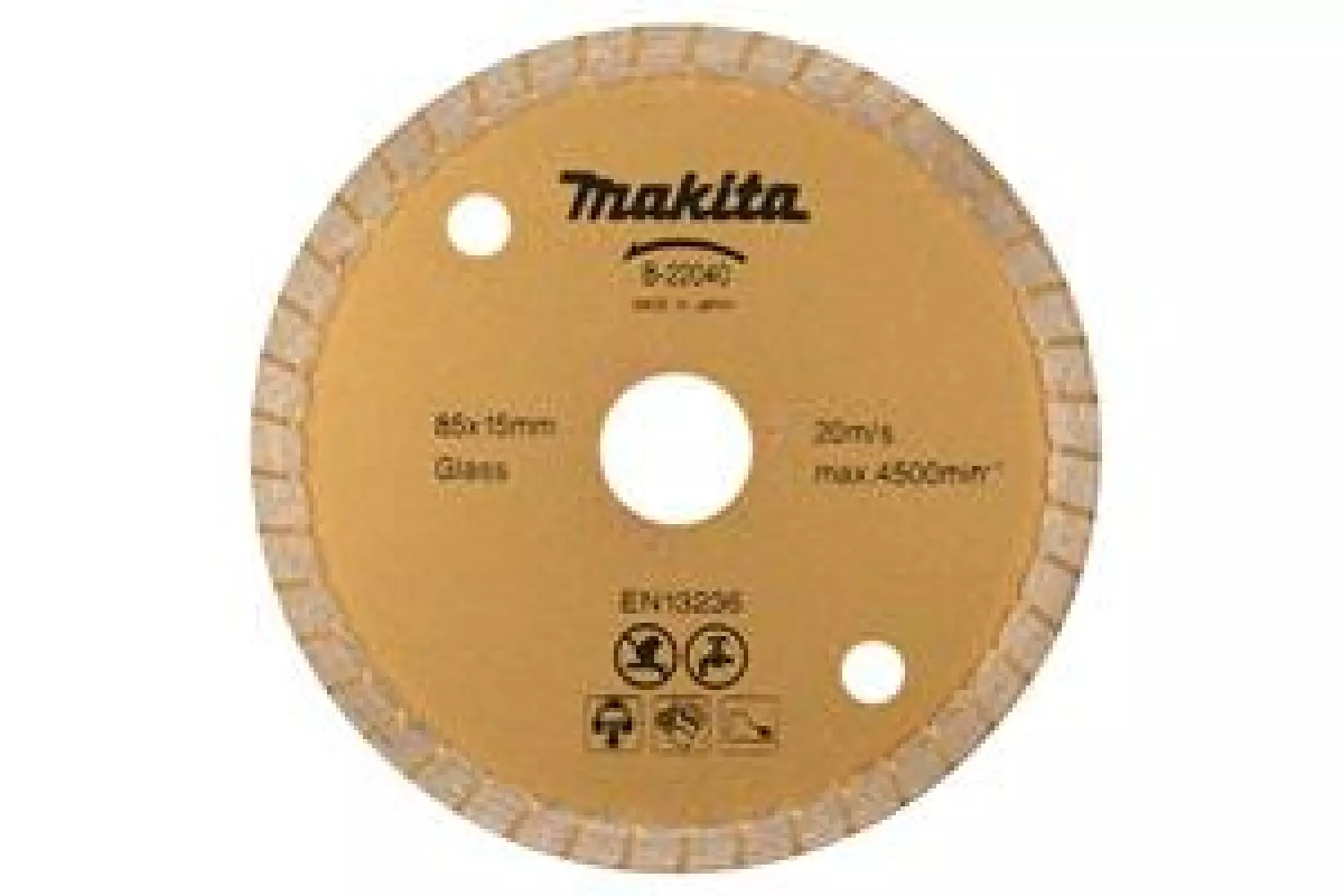 Makita B-22040 Diamantdoorslijpschijf - 85 x 15 x 2mm - Asfalt / Steen / Tegels & Natuursteen
