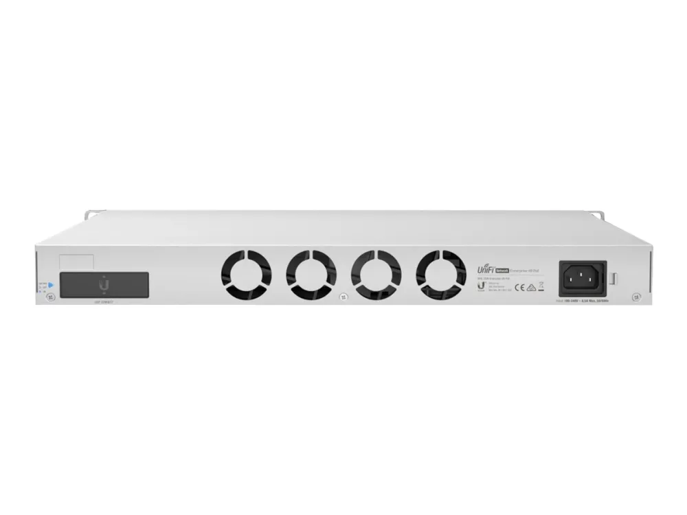 Ubiquiti UniFi Switch USW-Enterprise-48-PoE - Switch - L3 - Administreret - 48 x 100/1000/2.5G (PoE )   4 x 1 Gigabit / 10 Gigabit SFP  (uplink) - monterbar på stativ - PoE  (720 W)
