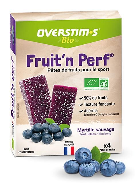 OVERSTIM.S - BARRE PATE DE FRUIT N PERF BIO MYRTILLE