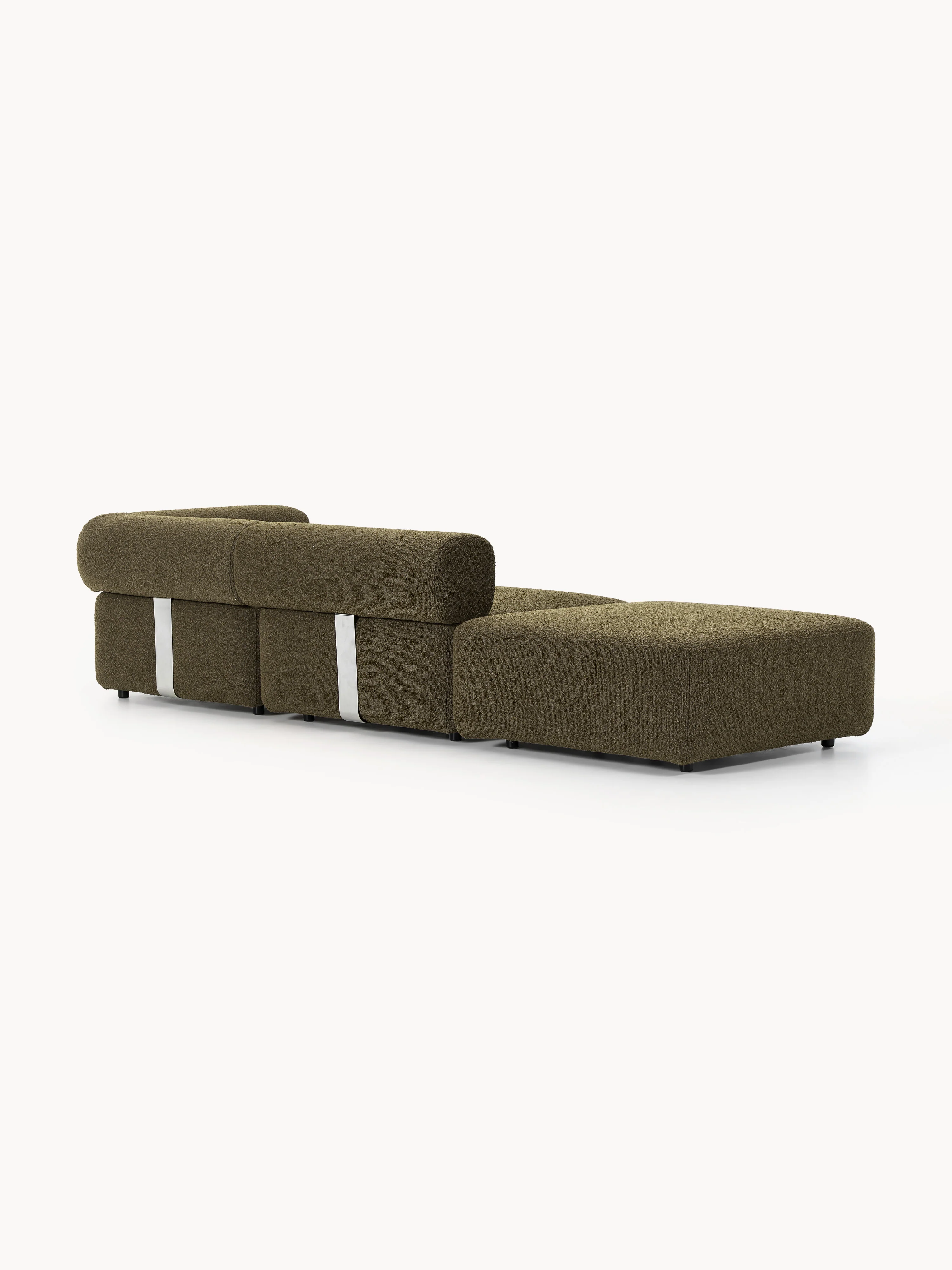 Modulaire bouclé poef Anton