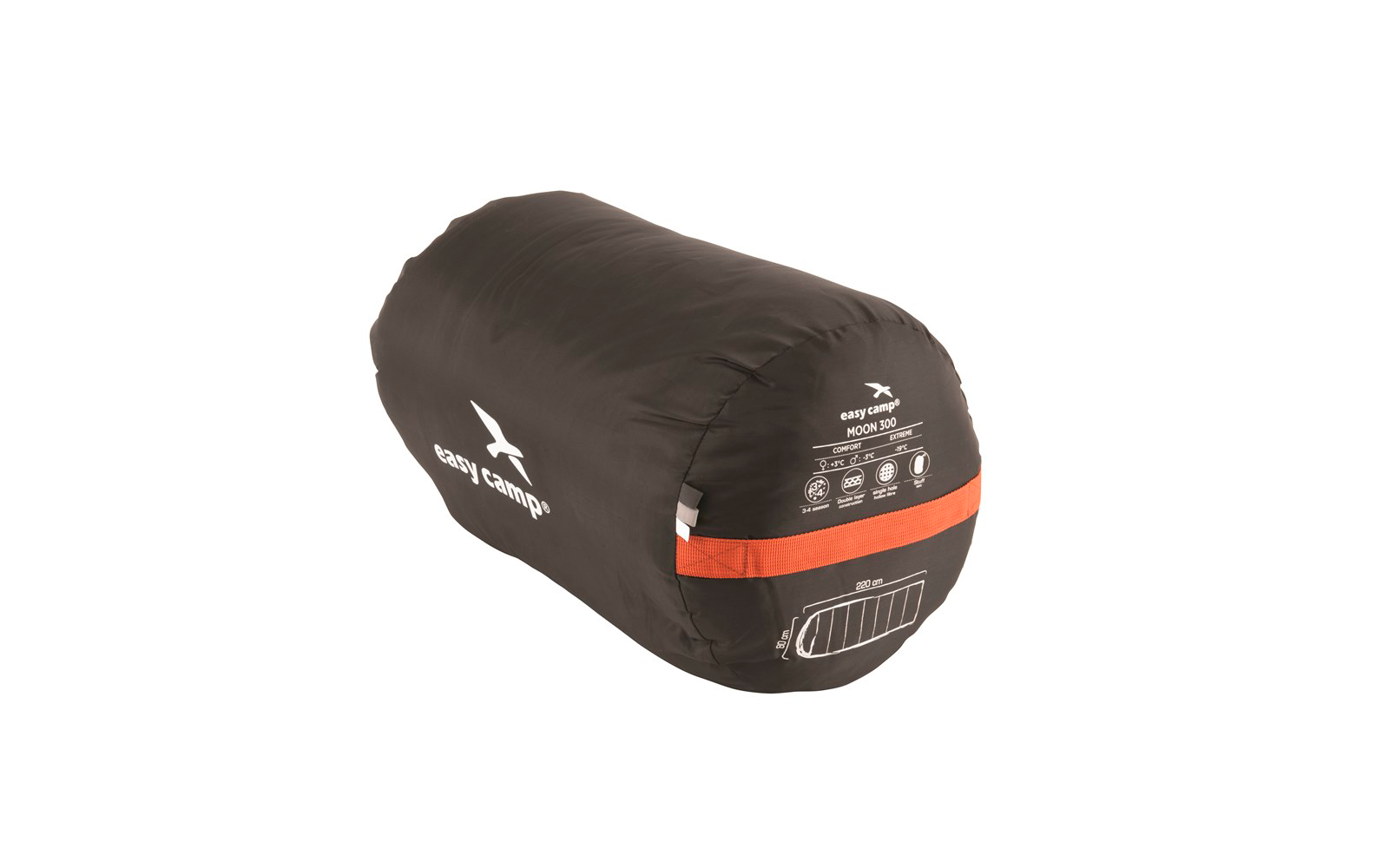 Easy Camp Schlafsack 220 x 80 cm Moon 200