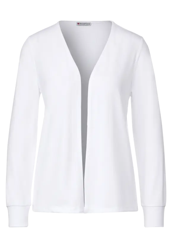 Offener Cardigan - White