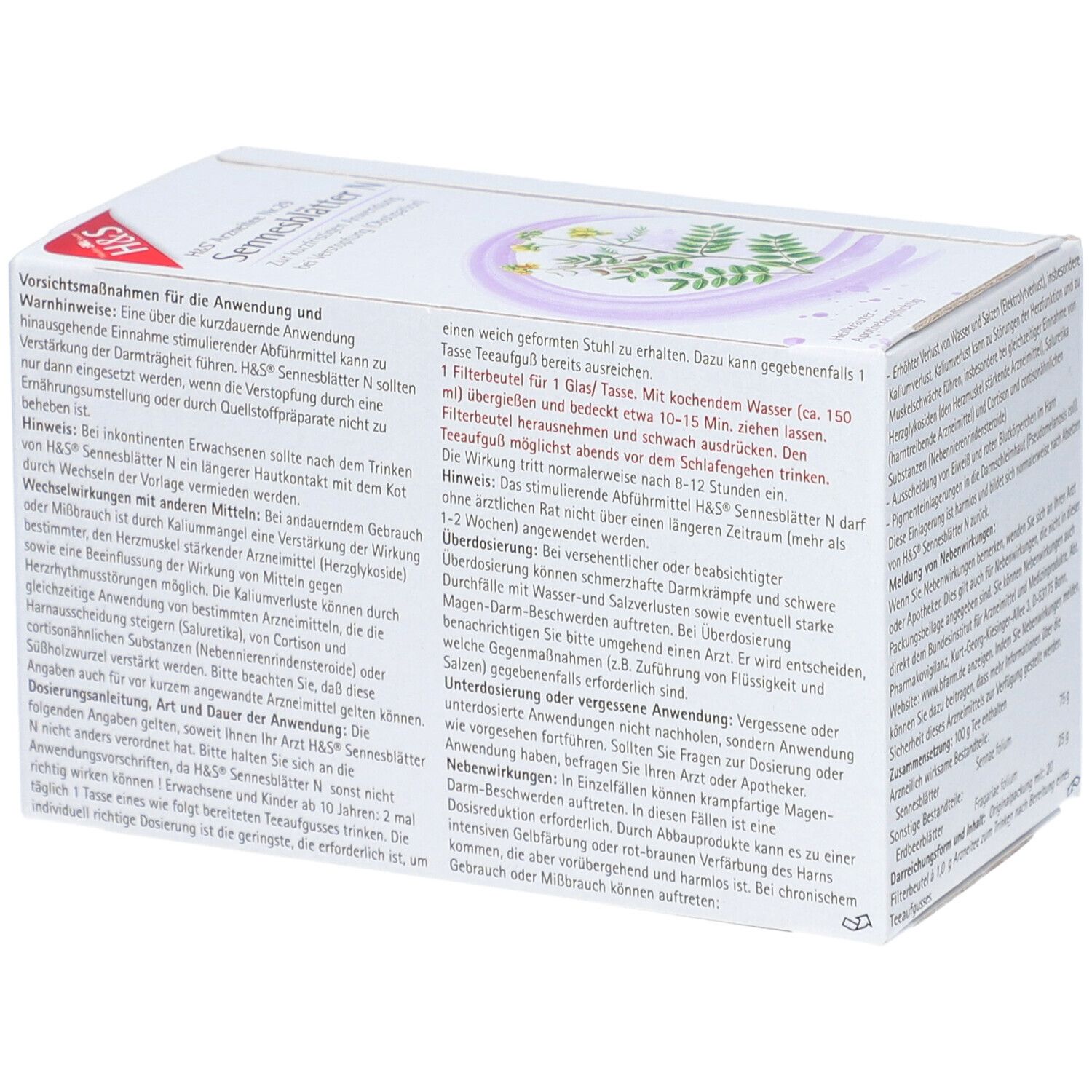 H&S Sennesblätter N Nr. 29