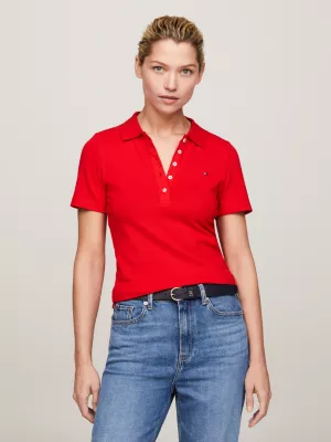 Polo Slim Piqué da Coleção 1985