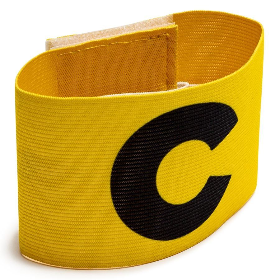 Unisport Brassard de Capitaine - Jaune Fluo/Noir
