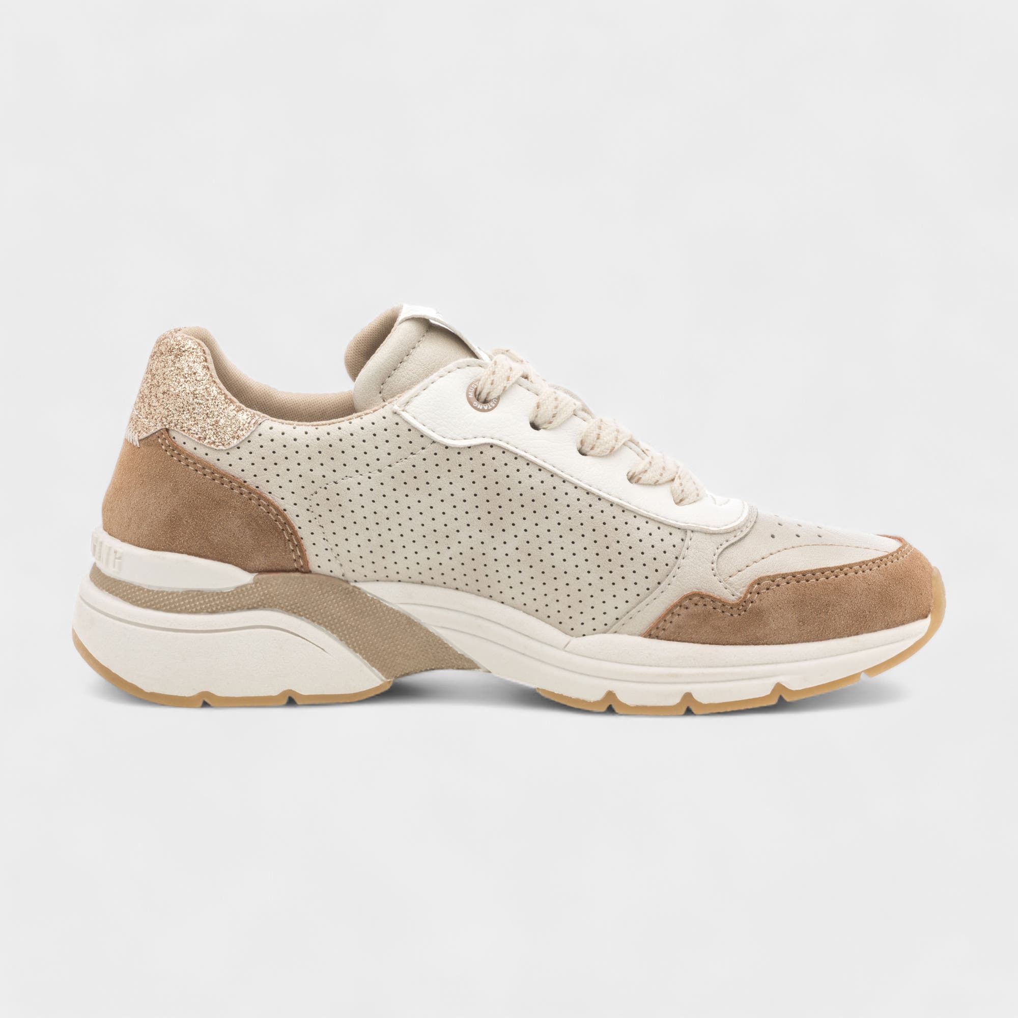 Baskets basses Femme beige