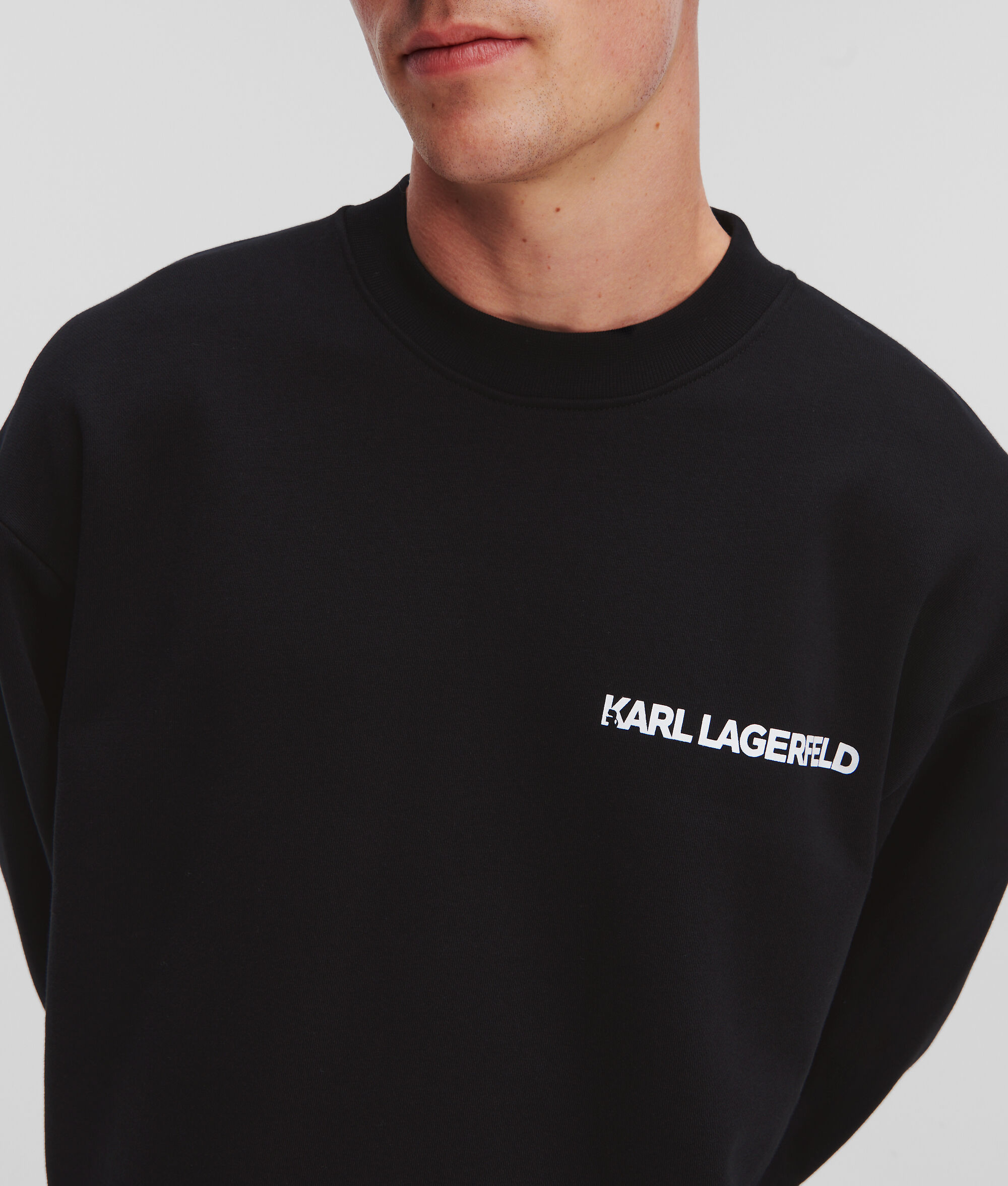 SWEAT-SHIRT À CONTOUR K/IKONIK KARL