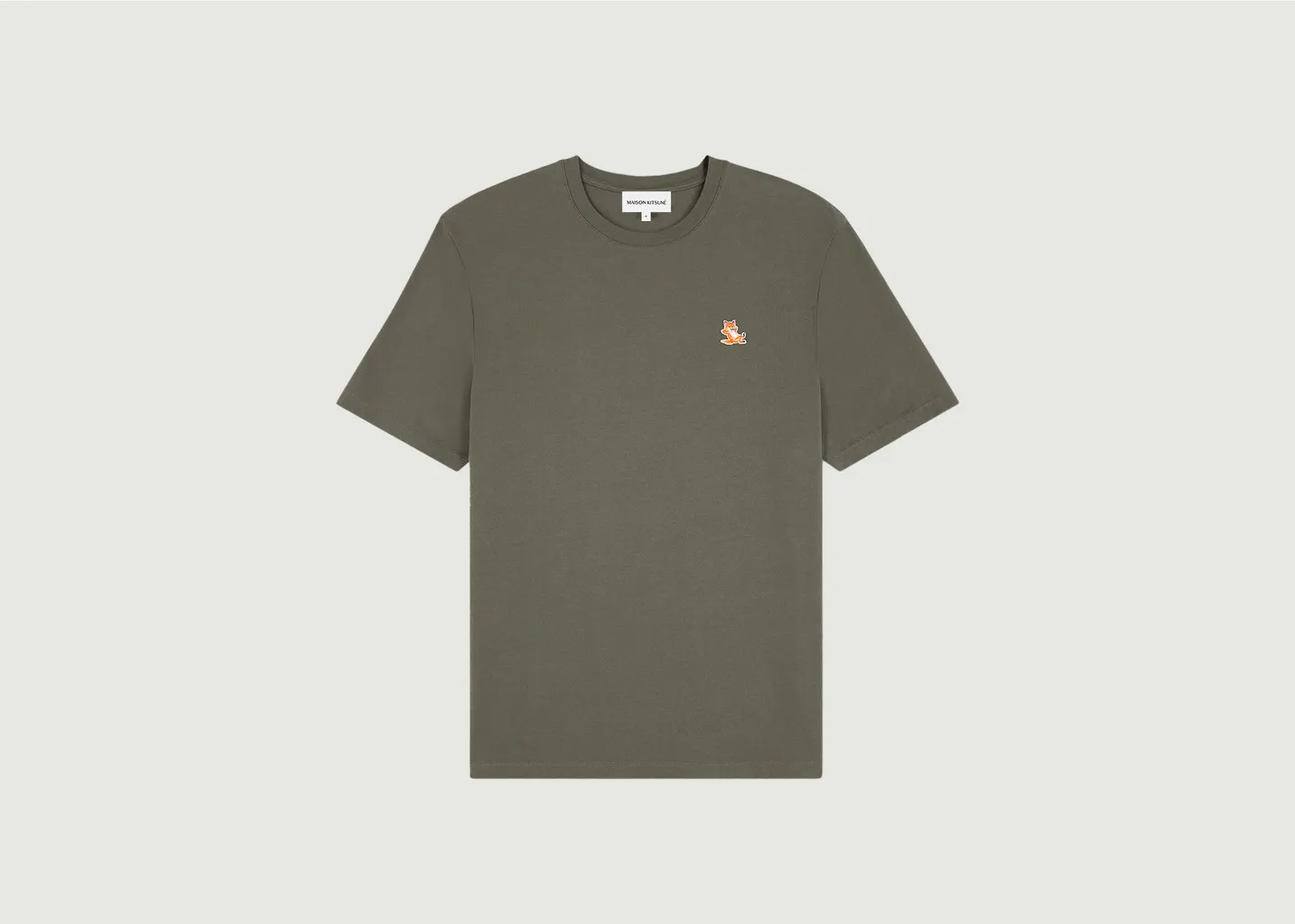 T-shirt Regular Chillax Fox Patch Maison Kitsuné
