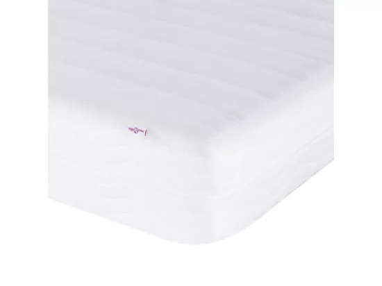 Lit de jour avec matelas crème 90x200 cm tissu