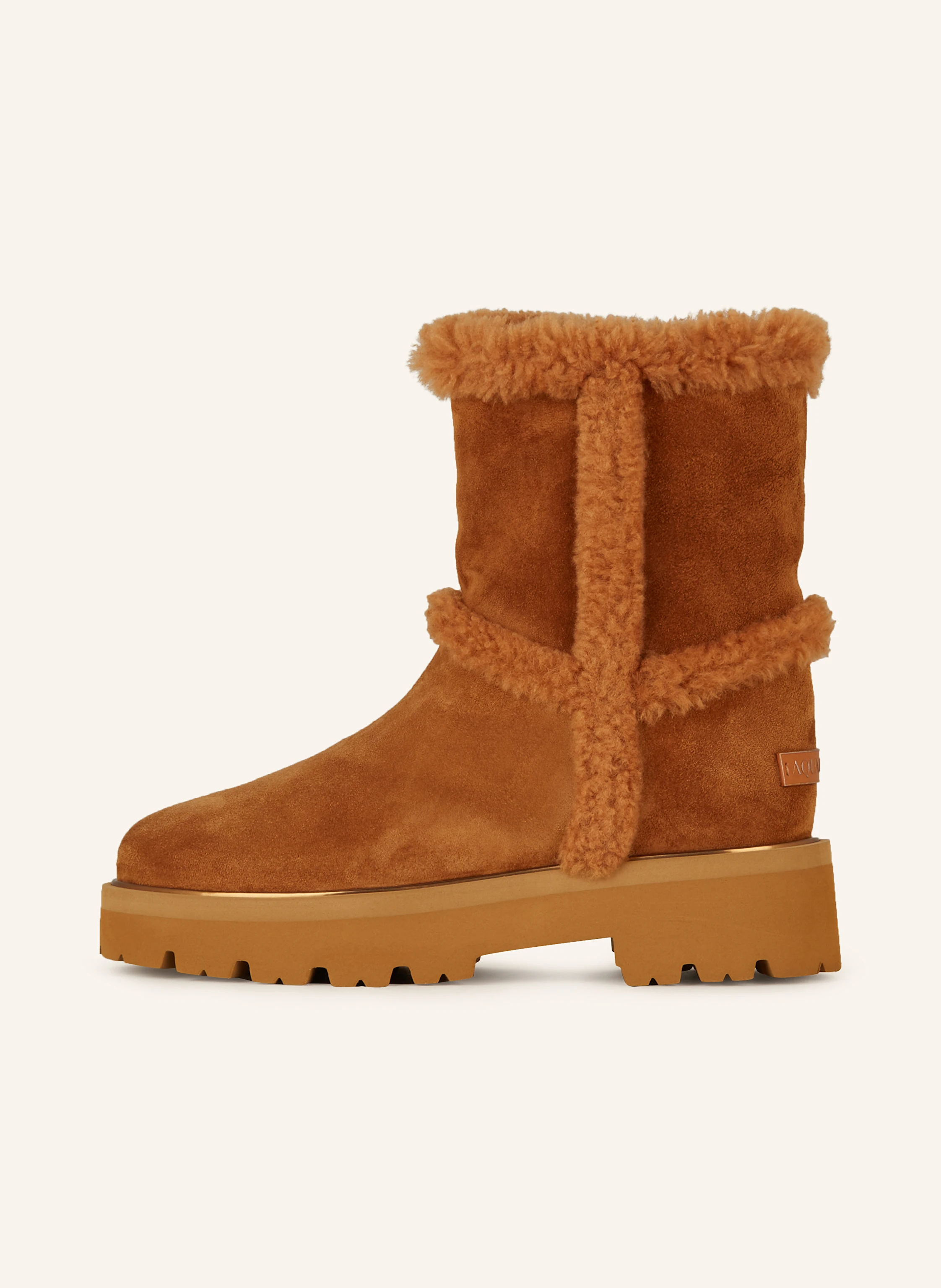 AQUAZZURA Plateau-Boots TEDDI