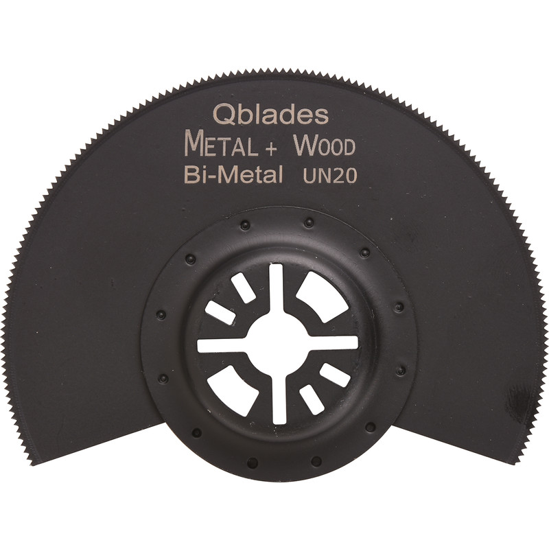 Qblades hout & metaal segmentzaagblad BIM 88mm