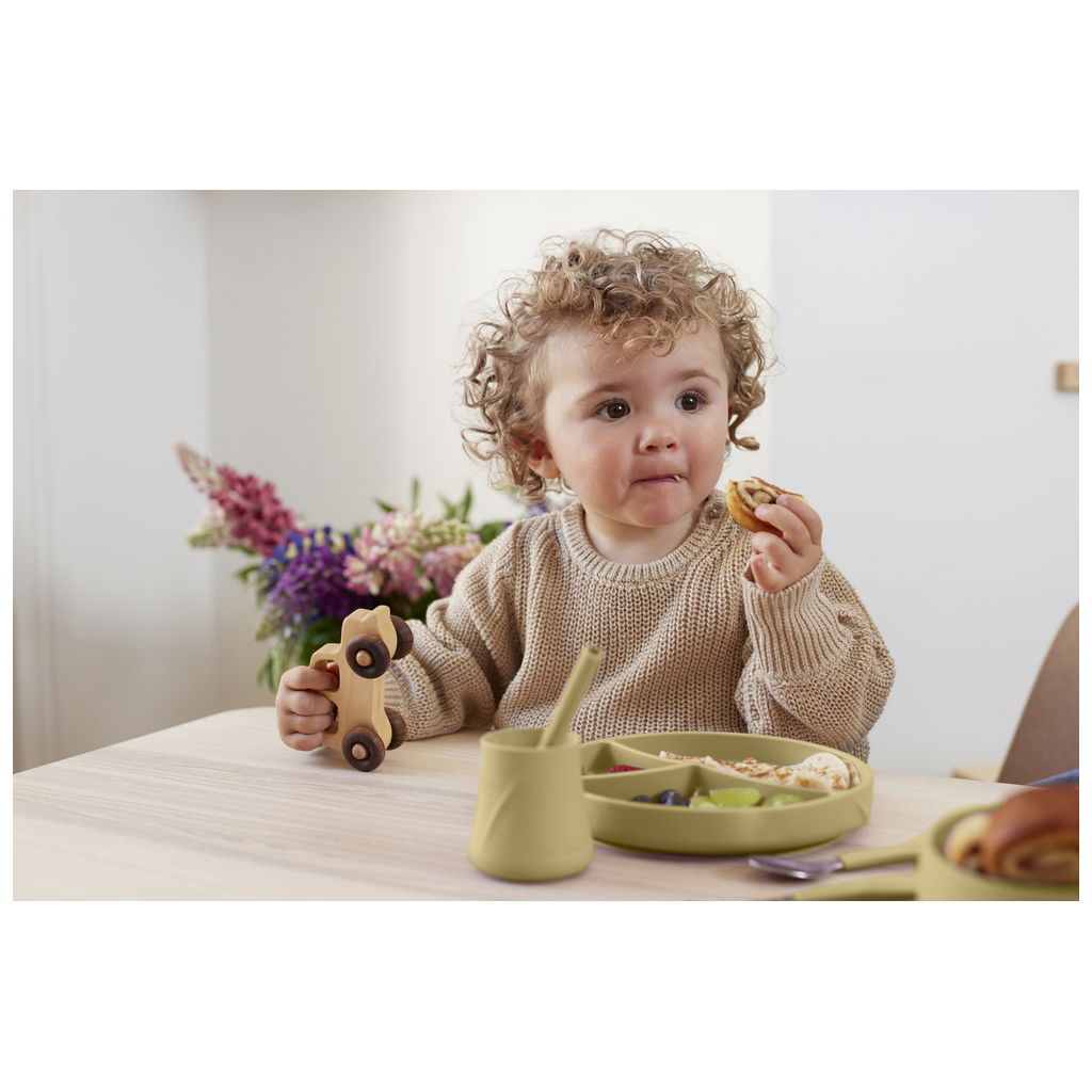 Everyday BabyEveryday Baby   Silikon Teller soft yellow