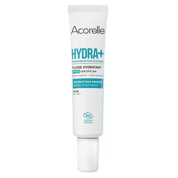 Acorelle Hydra+ Hidratante Facial Orgânico FPS 20 40ml