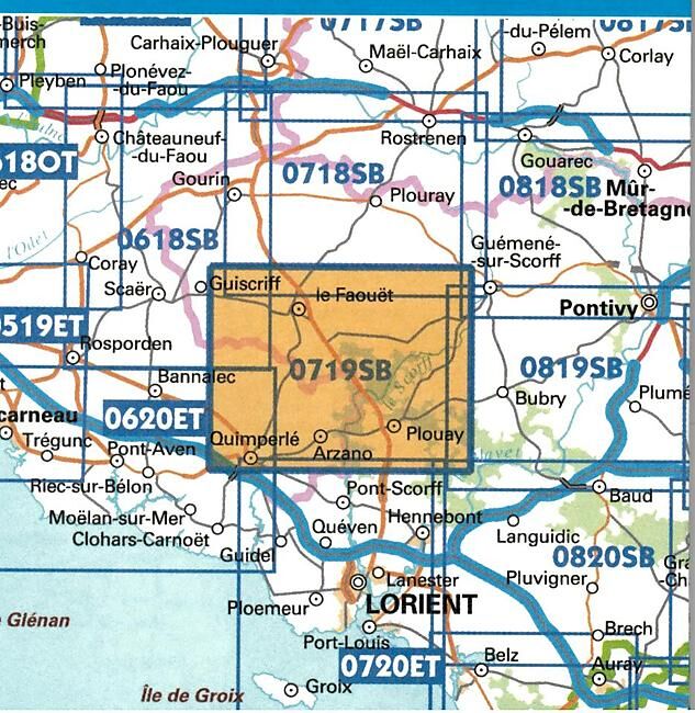IGN - 0719 SB PLOUAY 1 25 000