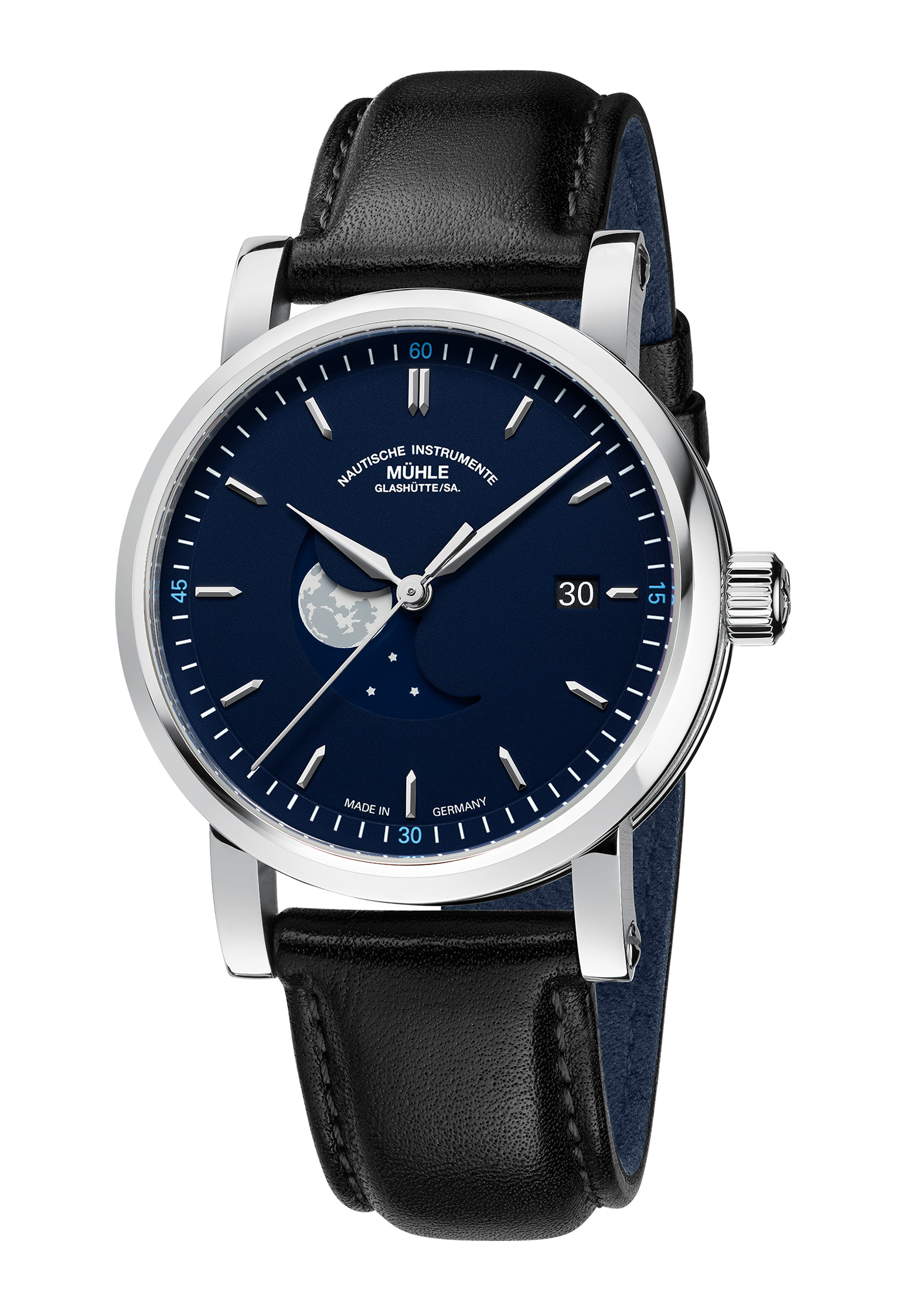 Mühle Glashütte Teutonia IV BlueMoon M1-44-62-LB