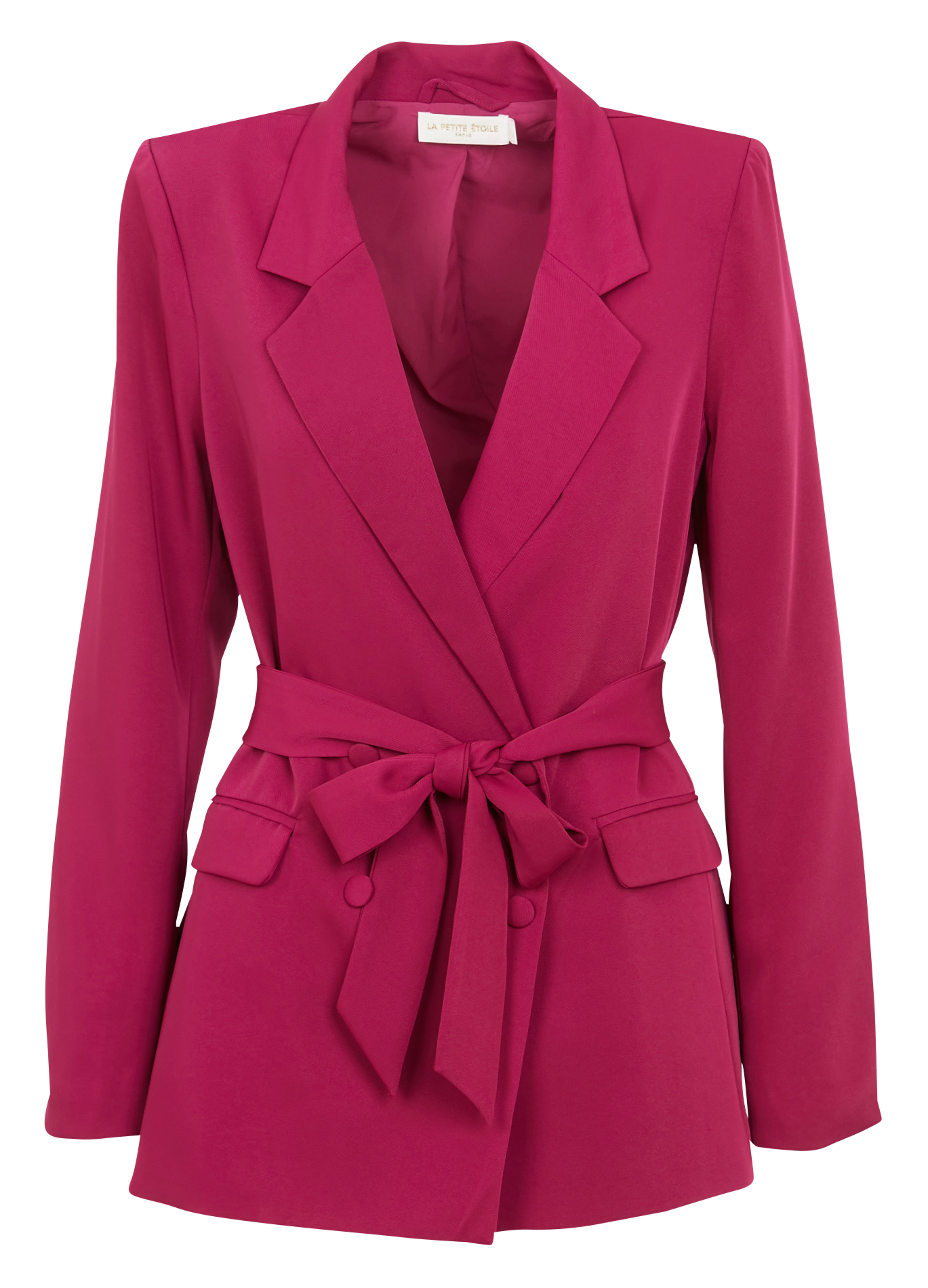 RHIANNON - Veste col tailleur | Rose
