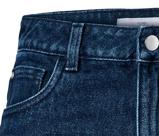 Jeans mit weitem Bein