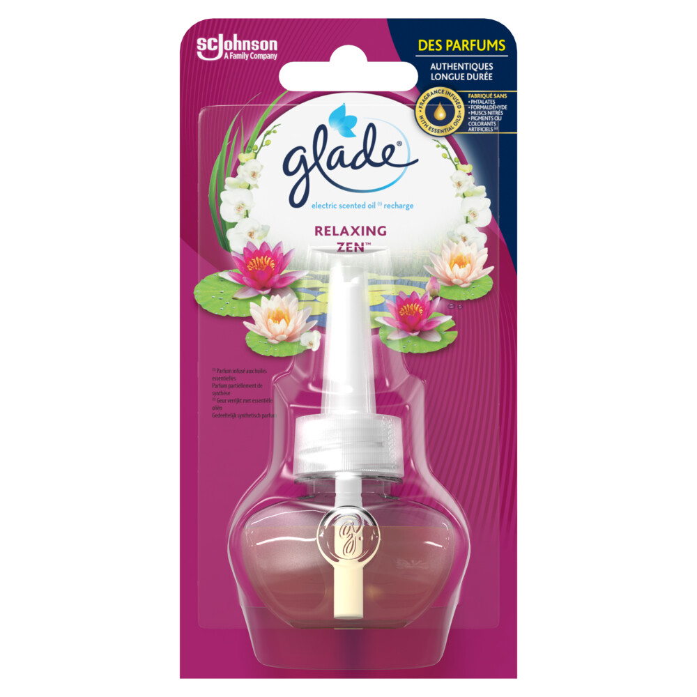 Glade Electric Scented Oil Navulling Relaxing Zen20 ml