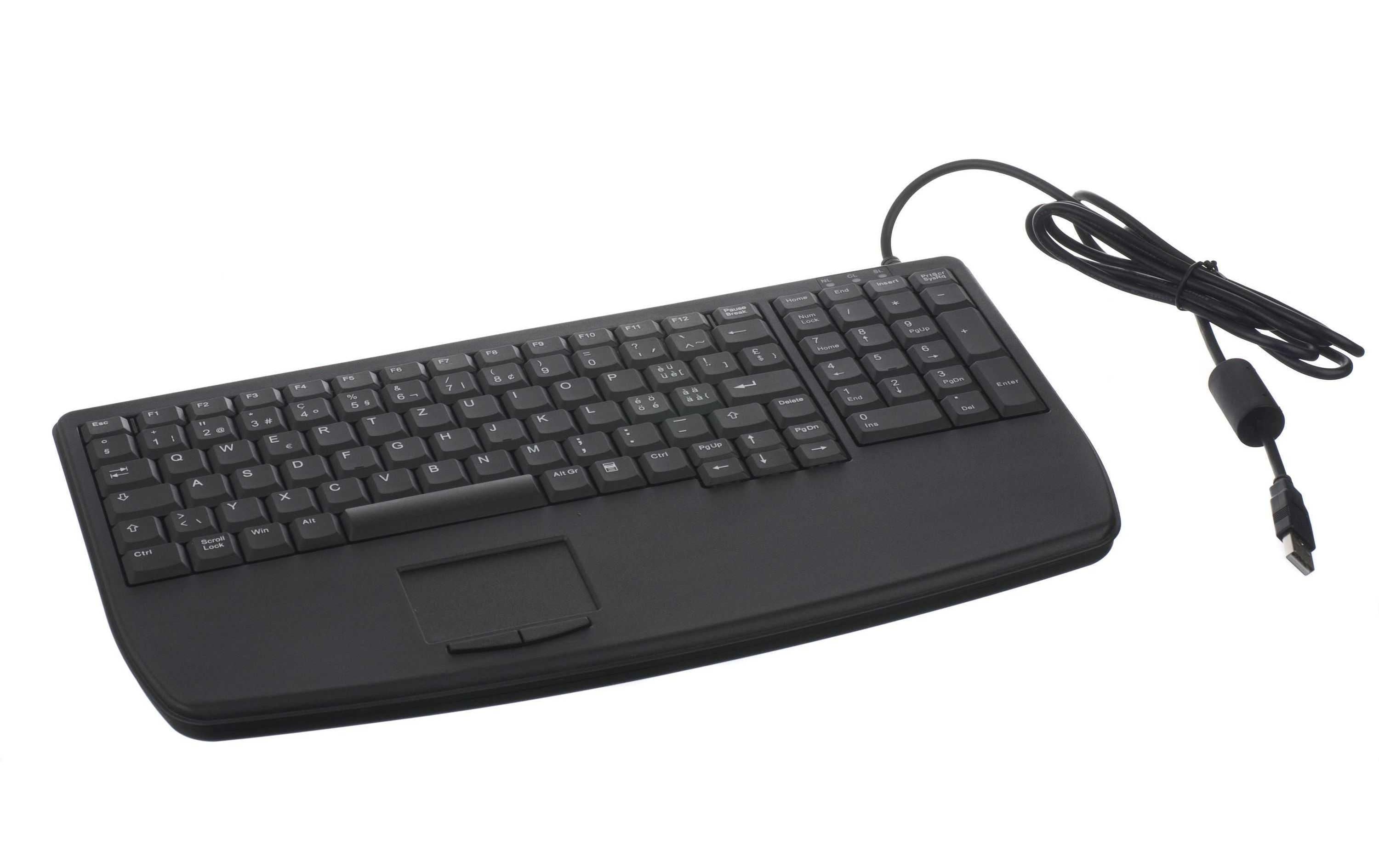 Tastatur AK-7410-G<br>Tastatur mit Ziffernblock