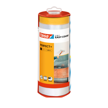 Tesa Easy Cover Perfect  afdekfolie in dispenser 33mx1,4m