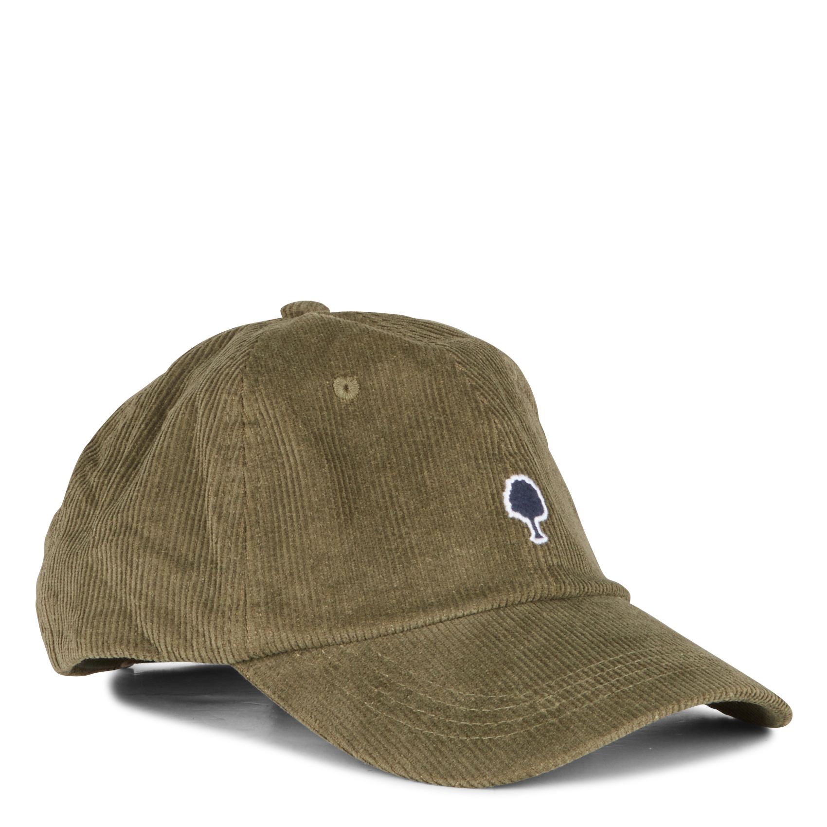 Casquette en velours côtelée | Kaki