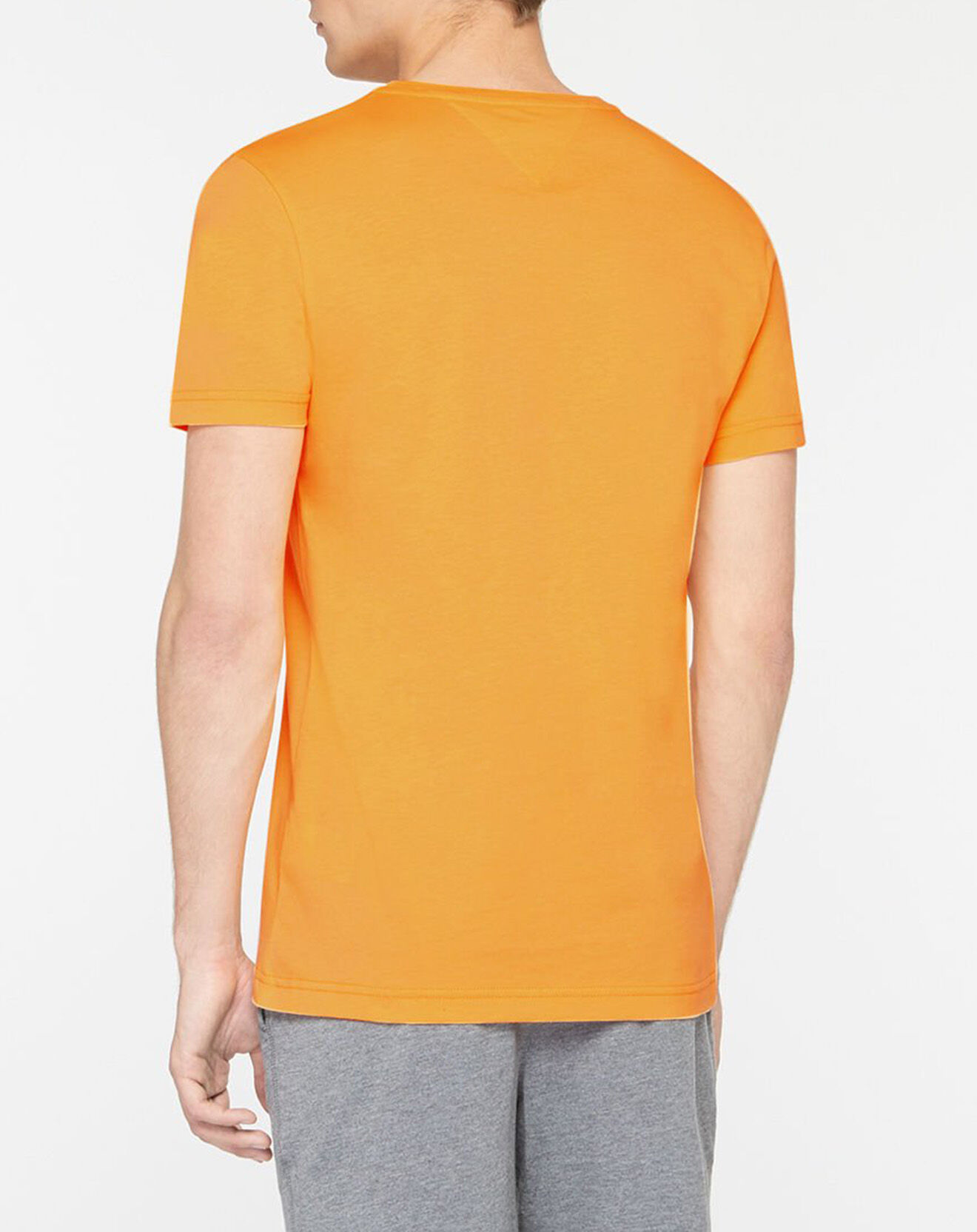 Tommy Hilfiger T-Shirt 100% Coton Bio Palm orange
