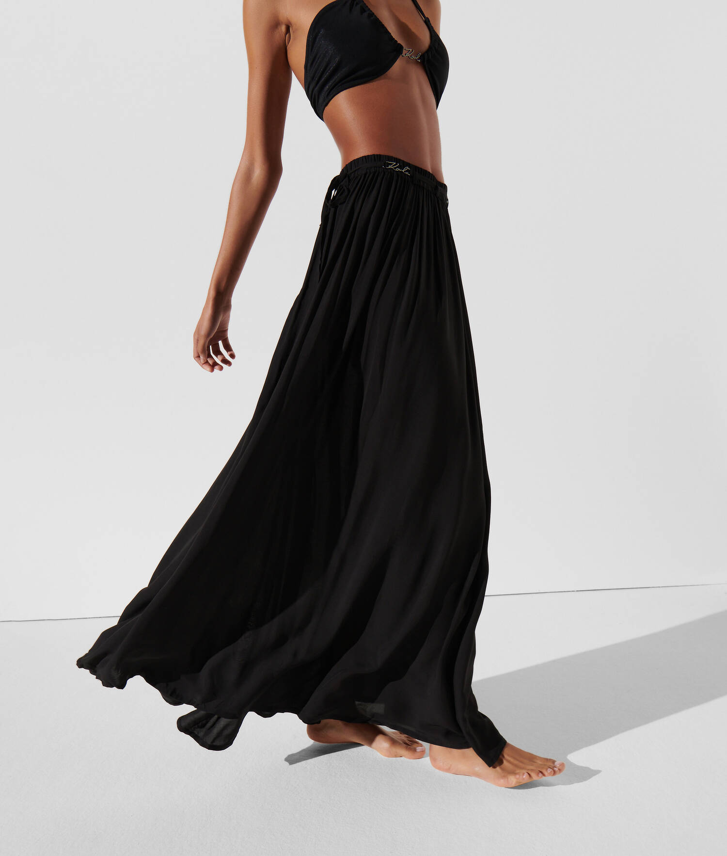 JUPE DE PLAGE MAXI KARL SIGNATURE