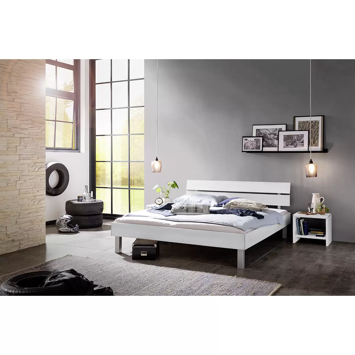 Bett Movie-Line 180 x 200 weiss