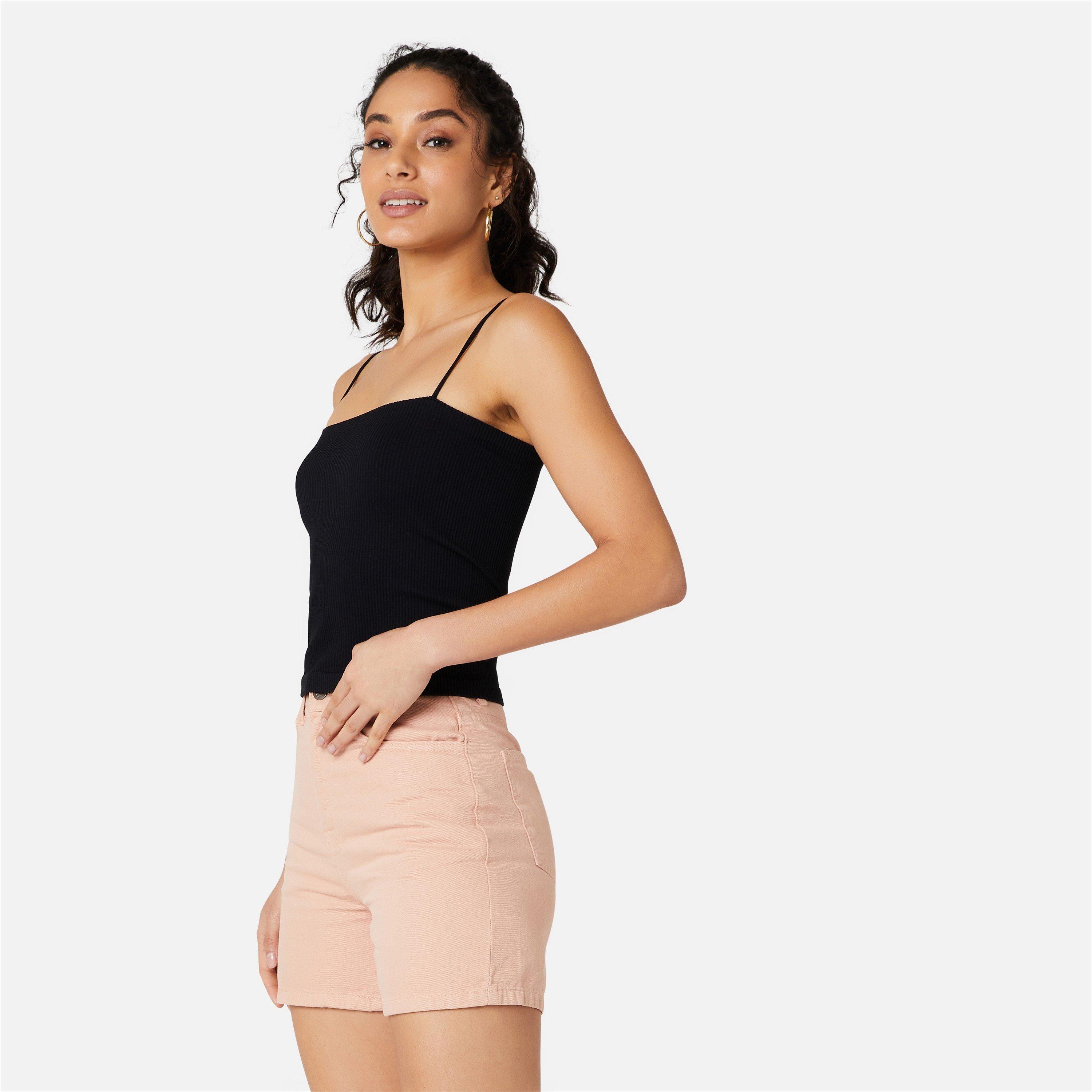 Miso Rib Bandeau Top
