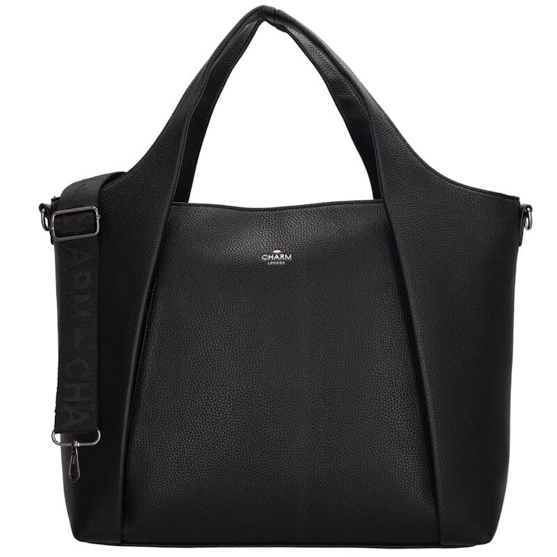 Charm London Mulberry street Laptoptas 15,6 inch Black