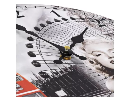 Horloge murale vintage 30 cm