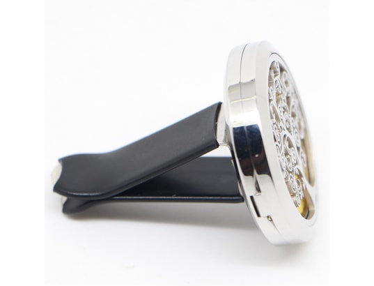 ZEN AROME - Diffuseur d'huiles essentielles pour voiture en inox clip'ar...