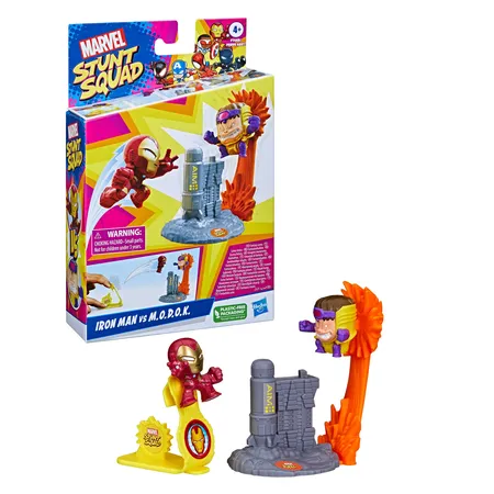Hasbro Marvel Stunt Squad Helden gegen Schurken, 1 Set, 5-fach sortiert