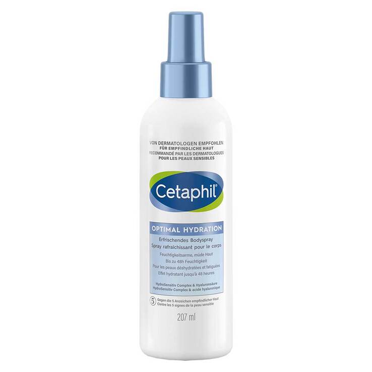 Cetaphil Optimal Hydration Bodyspray, 207 ml
