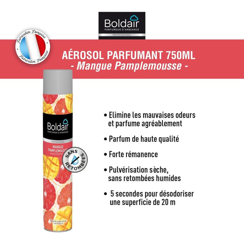 Désodorisant parfumant mangue pamplemousse 750 ml