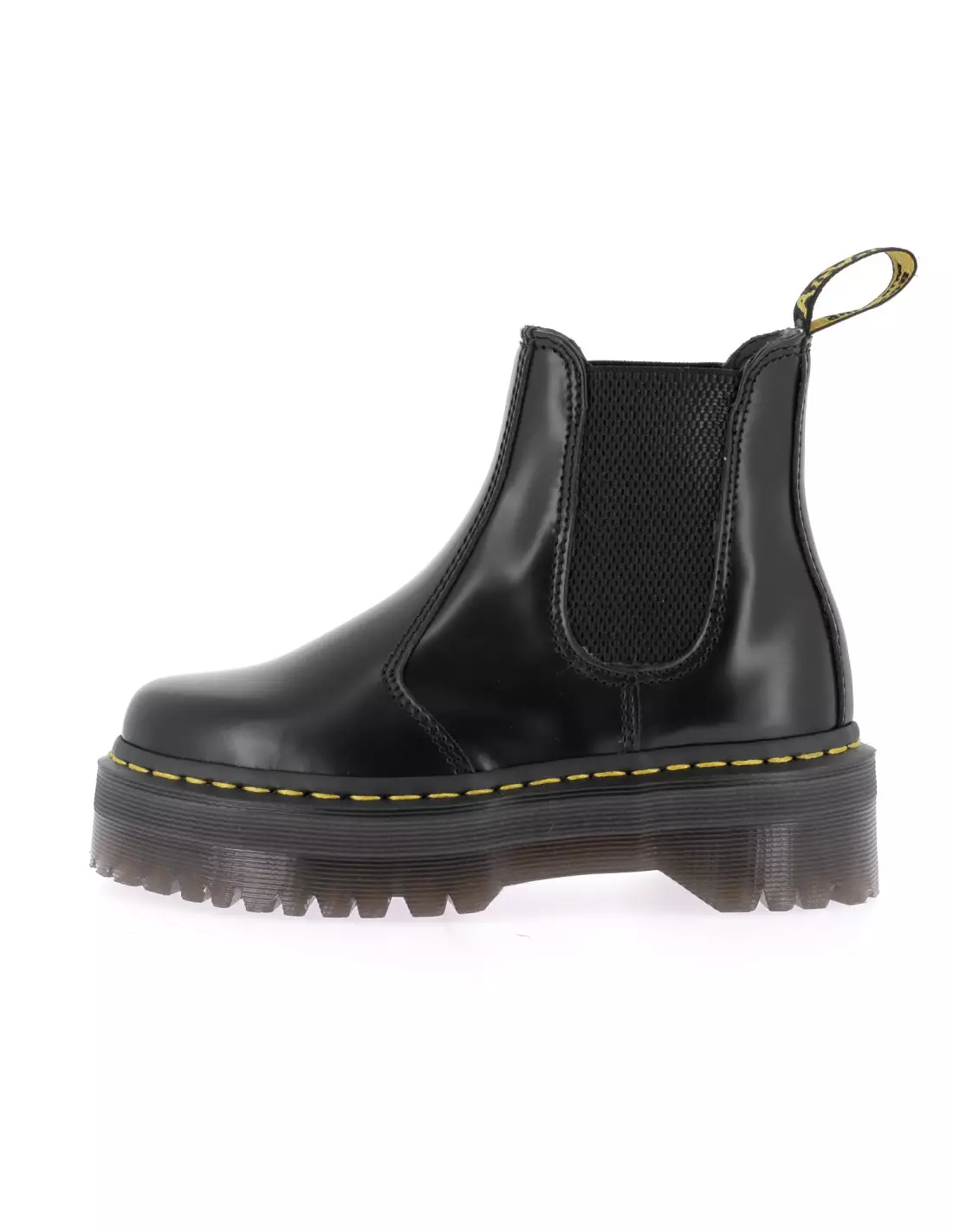 DR MARTENS 2976 QUAD - Chelsea Blackpolishedsmooth