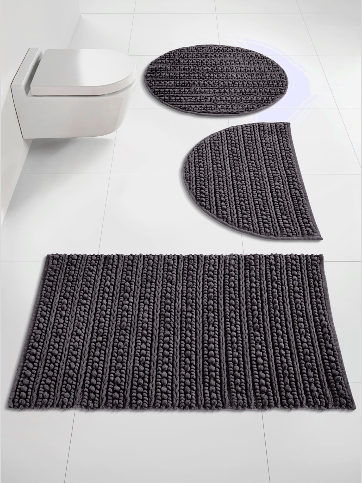 Tapis de bain en coton recyclé