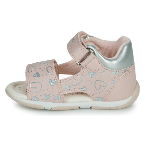 Geox - B SANDAL TAPUZ GIRL - Rose / Argenté