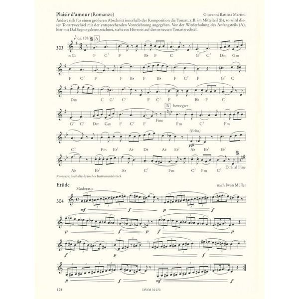 Deutscher Verlag für Musik Neue Schule für Klarinette 1