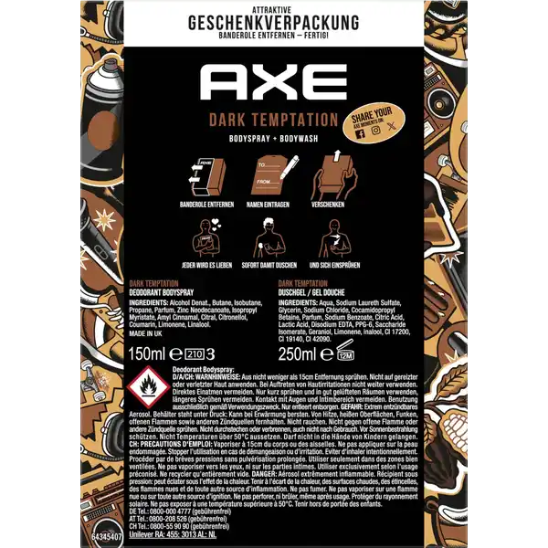 Geschenkset Dark Temptation