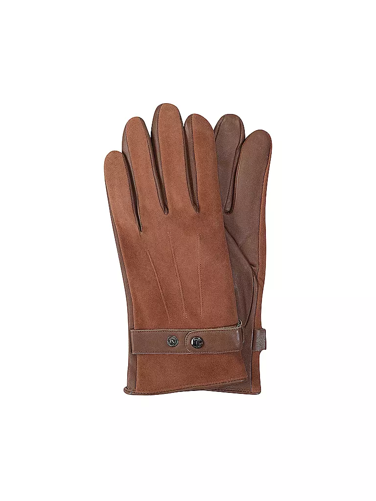 JOOP Lederhandschuhe braun