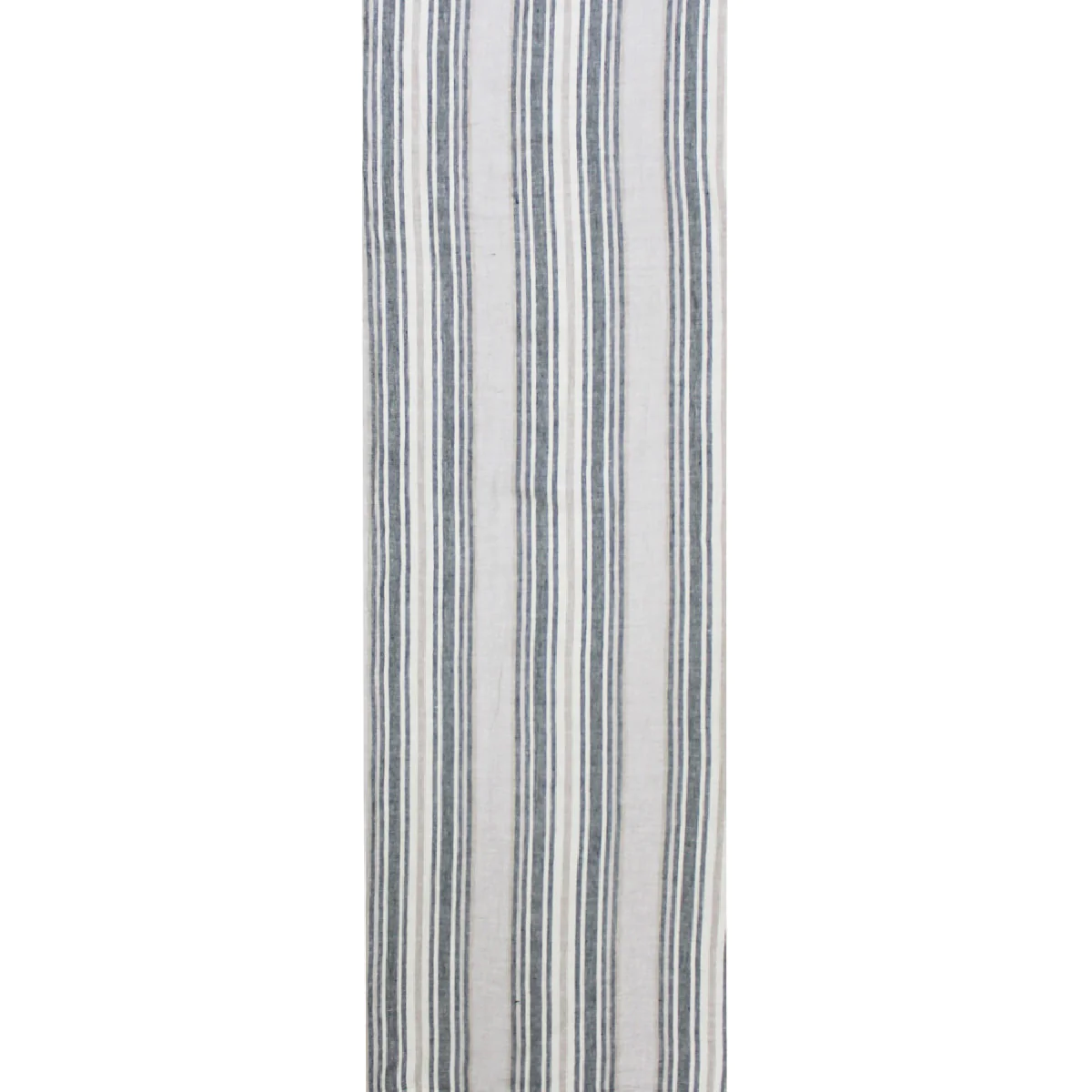 Chemin de table pur lin gris 50X155 Garnier Thiebaut