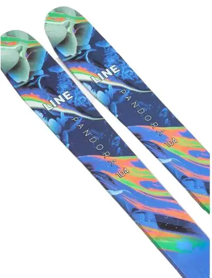 Line Pandora 104 Freeride Ski - All Mountain Ski Alpinski