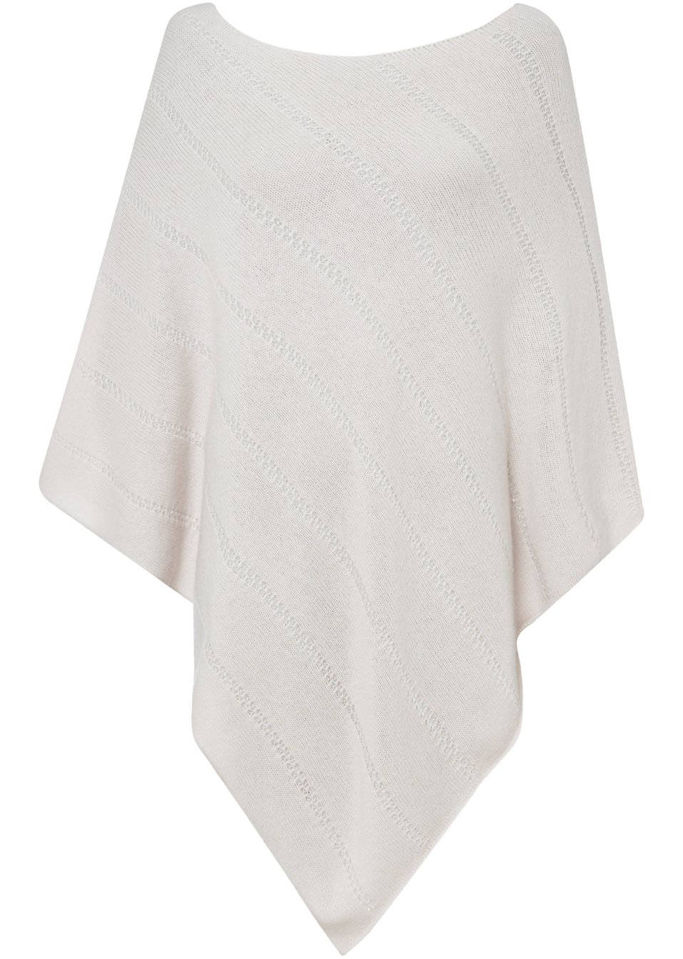 Poncho en laine avec teneur en Good Cashmere Standard®