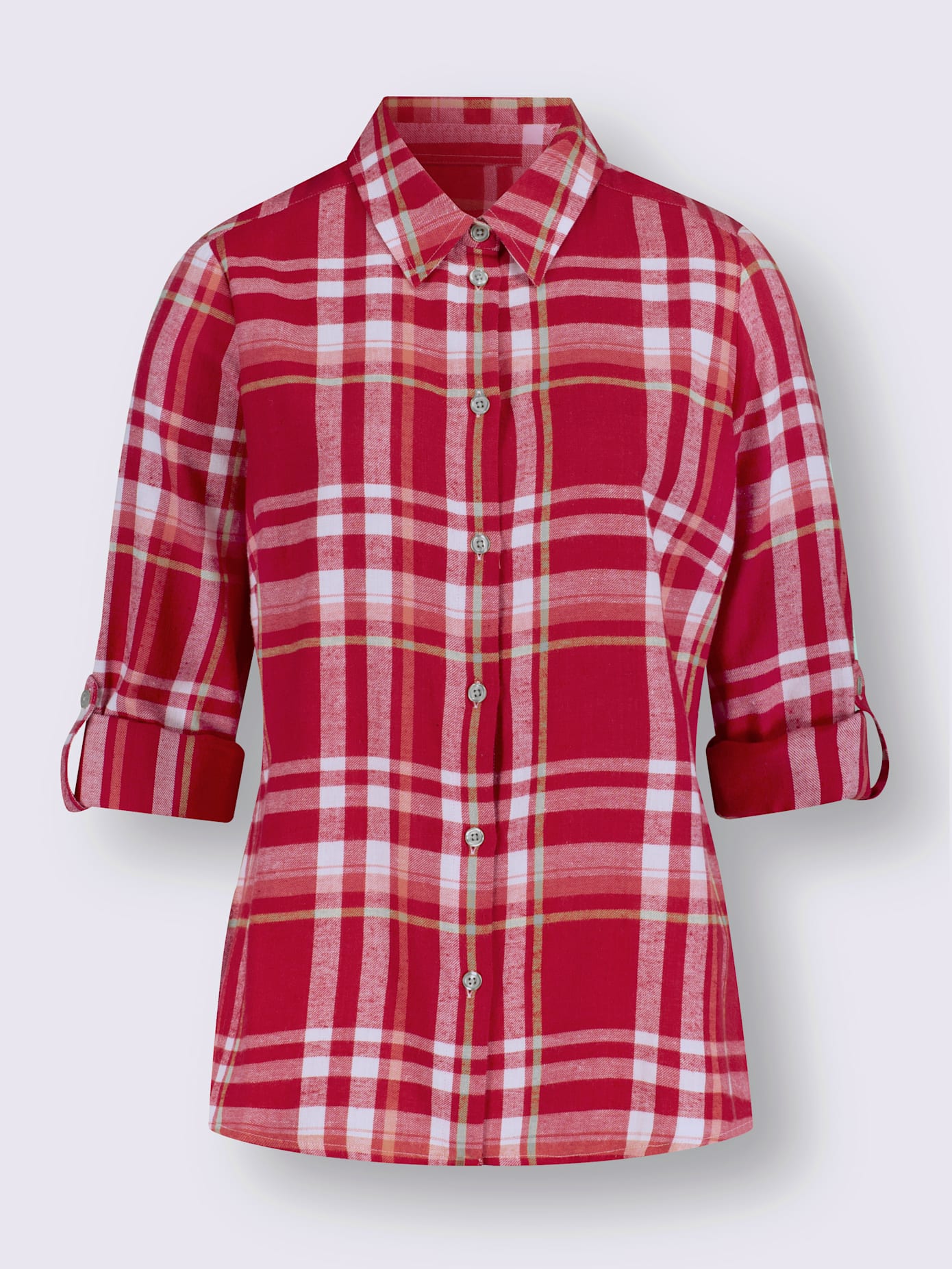 Chemisier en flanelle pur coton