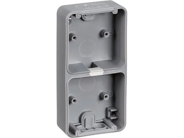 LAURITZ KNUDSEN Opus® 74 underlag 2 modul lodret, lys mellemgrå.