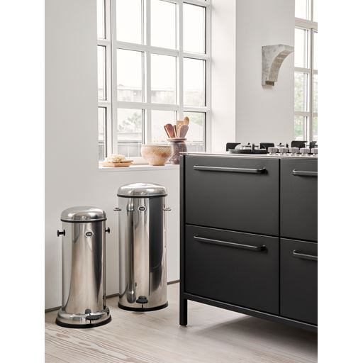 Vipp 17 Pedalspand, Stainless Steel
