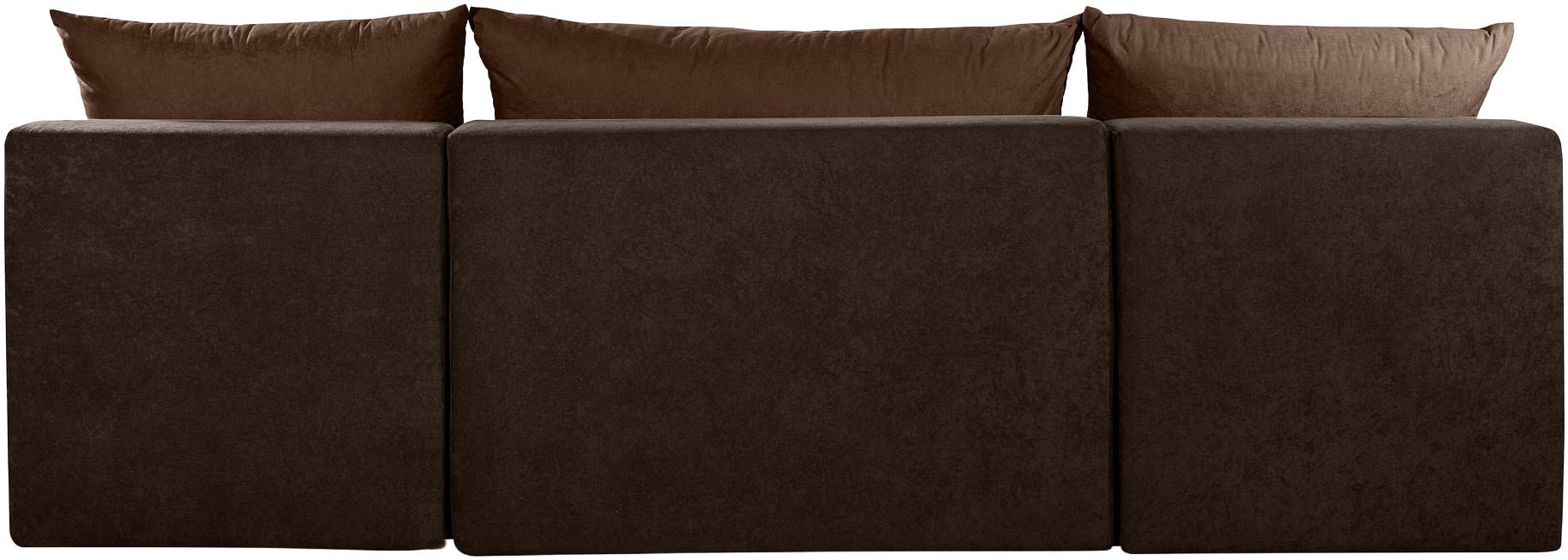 COLLECTION AB Wohnlandschaft »Pico U-Form« Wohnlandschaft,2 X Ottomane,Polyätherschaum Polsterung